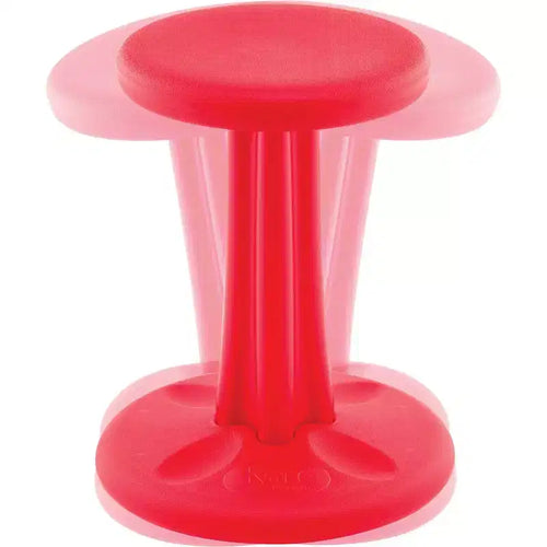 Sedia a dondolo per bambini 16" – Sgabello per la seduta attiva, Altezza fissa, Rosso