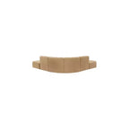 Divano modulare curvo Arc Velvet
