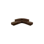 Divano modulare curvo Arc Velvet