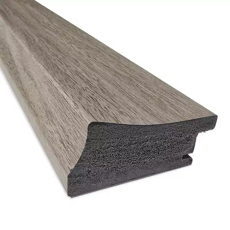 Specchio da parete per bagno con cornice smussata Grand Narrow, da mezzo pollice