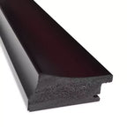 Specchio da parete per bagno con cornice smussata Grand Narrow, da mezzo pollice