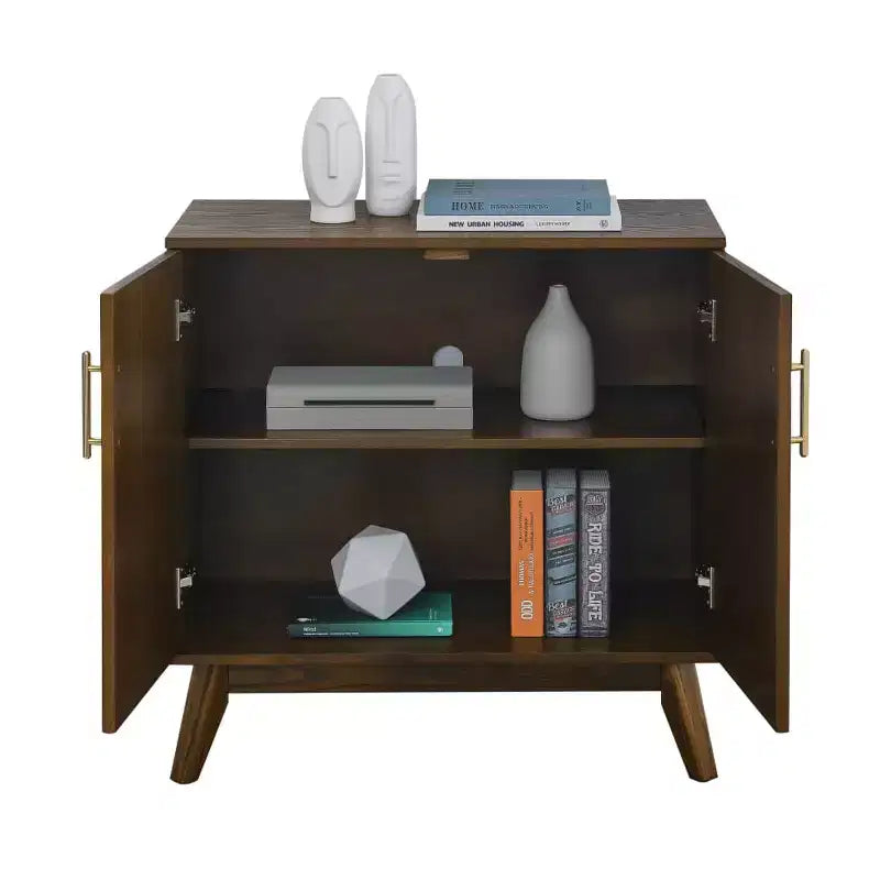 Mobile credenza con 2 ante e ripiani regolabili