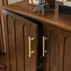 Mobile credenza con 2 ante e ripiani regolabili