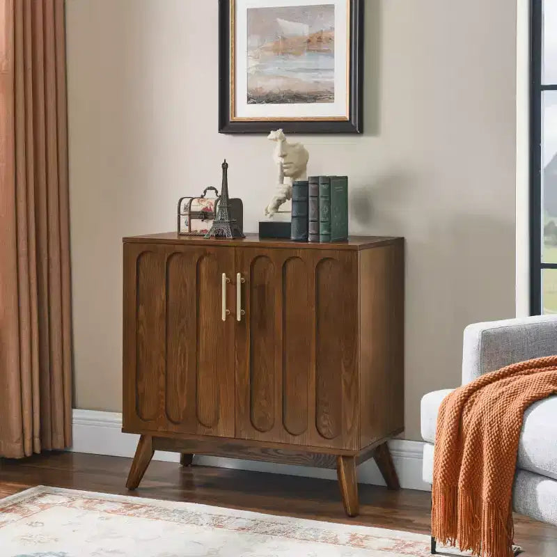 Mobile credenza con 2 ante e ripiani regolabili