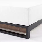 Struttura letto a piattaforma 6 Suzanne con finitura grigio lavato - Zinus