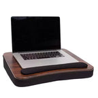 Lap Desk multiuso con piano in legno e memory foam