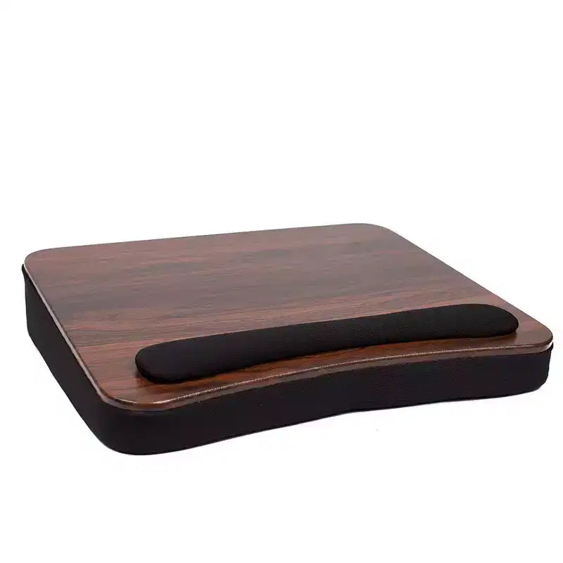 Lap Desk multiuso con piano in legno e memory foam