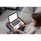 Lap Desk multiuso con piano in legno e memory foam